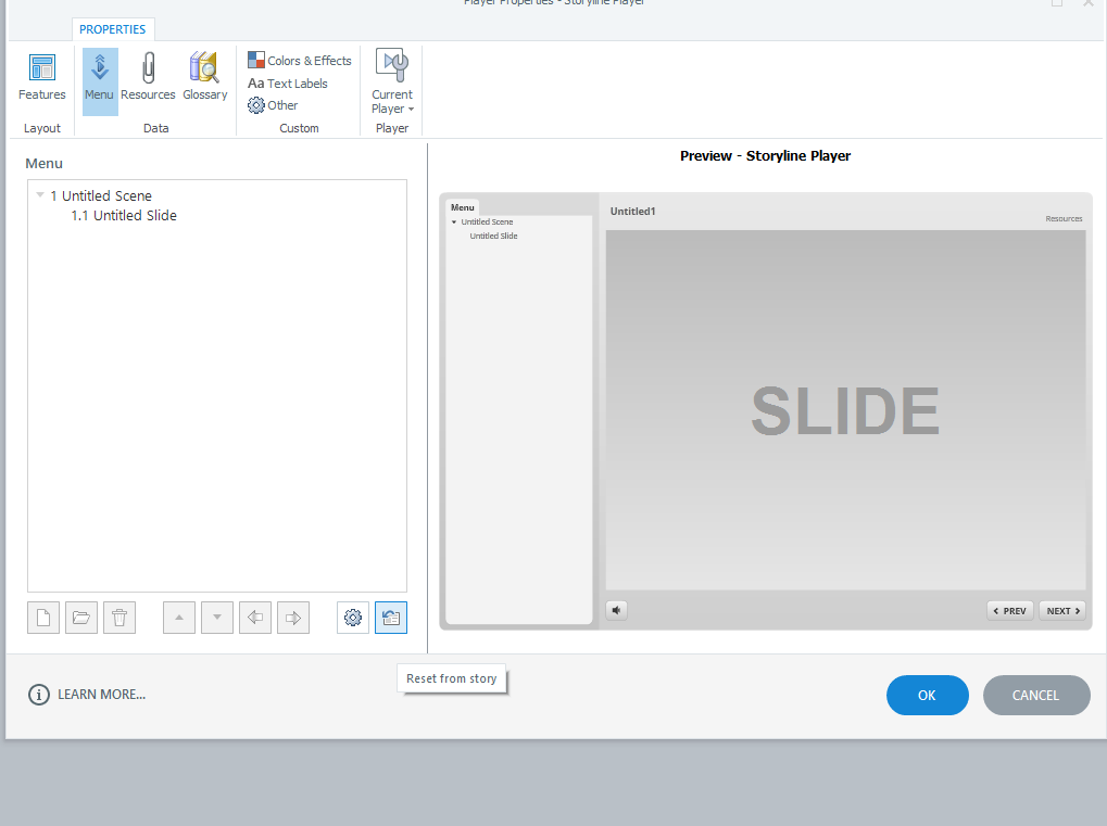 Edit slide numbers, manage slide order in Story View Articulate